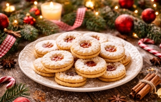 Linzer eyes recipe - Christmas cookie tip from Appartement Haus Bergland in Söll - Wilder Kaiser