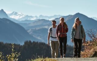 Wandern am Wilden Kaiser bei der Luxus Ferienwohnung im Appartement Haus Bergland in Söll . für einen perfekten Wanderurlaub mit vielen Extras